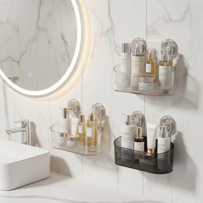 Toilet Suction Cup Storage Rack