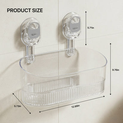 Toilet Suction Cup Storage Rack